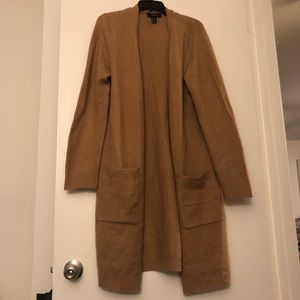 FOREVER 21 WARM BROWN CARDIGAN